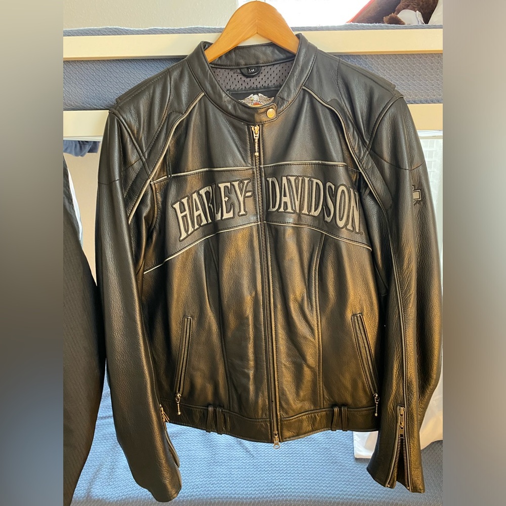 Womens Harley Davidson Leather Willie G. Skull Jacket | Size 1W